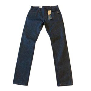 Roark HWY 133 Raw Denim Standard Slim Fit Jeans Tapered Mens 31x34 Dark Wash NWT